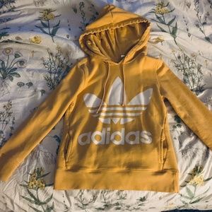 Yellow Adidas Hoodie